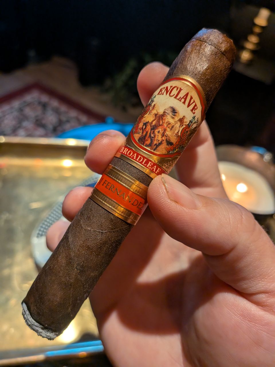 Photo of AJ Fernandez Enclave Broadleaf Robusto