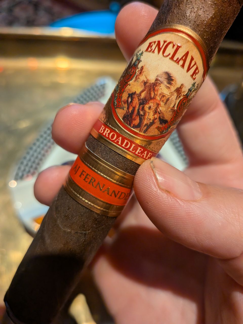 Photo of AJ Fernandez Enclave Broadleaf Robusto